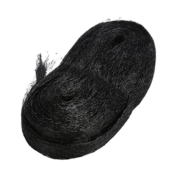 Fuglenet med 50 stk. Kabelbinder Nylon Have Net Anti Fugl Mesh Plante Skadedyr Net til Grøntsager Frugt Sort