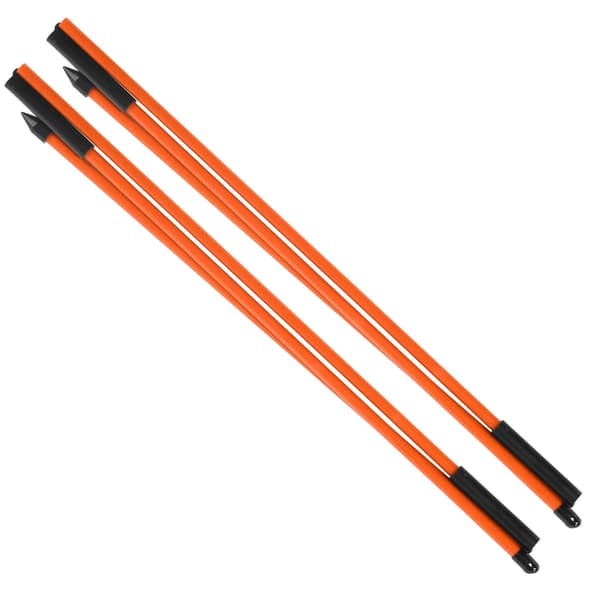 3-vikt Golf Indikator Stick Riktningsindikator Extra Trainer Golfutrustning Tillbehör Orange