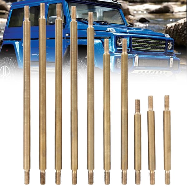 10 stk. messing chassis trækstang opgradering til TRX4 1/10 RC bilmodel