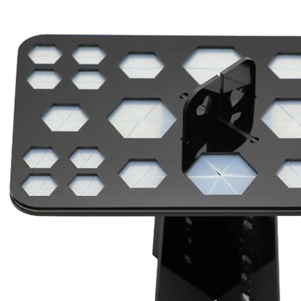Updated Makeup Brush Drying Rack, Brush Dryer, Black