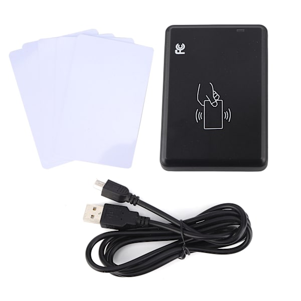 13,56 MHz USB Smart Card Reader Beröringsfri Närhetssensor Kompatibel med Windows Linux Android