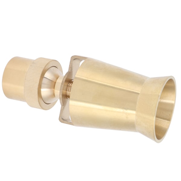 Mässing Isberg Cedar Vattenfontän Munstycke Sprayhuvud Justerbar Dammsprinkler G1 Hontråd 32mm
