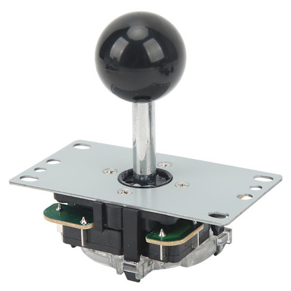 DIY USB Controller Computer Rocker Oval Ball Joysticks med Kontrol Chip til Arcade Spil Sort