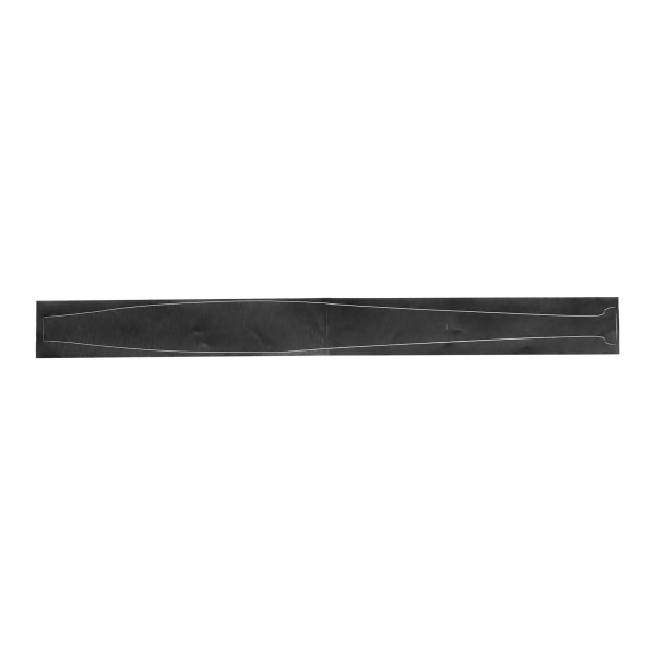 Midtskin for PS5-konsollen, integrert, ripebestandig, midtre stripeklistremerke for PS5 med optisk stasjon, børstet svart