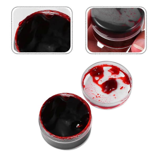 Halloween Makeup Falsk Blodplasma til 3 æsker Makeup Blodgel