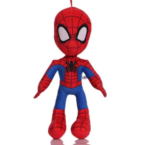 (Hvit) Spider man Spiderman plysjlekedukke- W