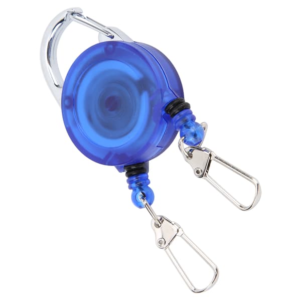 Flugfiske Double Retractor Infällbar Nylon Wire Tool Retractor Clip Anglers Tool