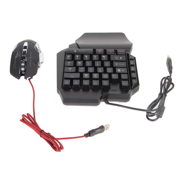 Tastaturmusekonverteringssett Kablet trådløst RGB mekanisk tastaturmuseadapterkombinasjon for Android for Harmony-telefon