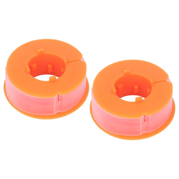 2 stk. Grasklipperspoletråd Nylon Trimmer Tilbehør Utskifting Passer for BOSCH ART 30 ART 30FA Oransje