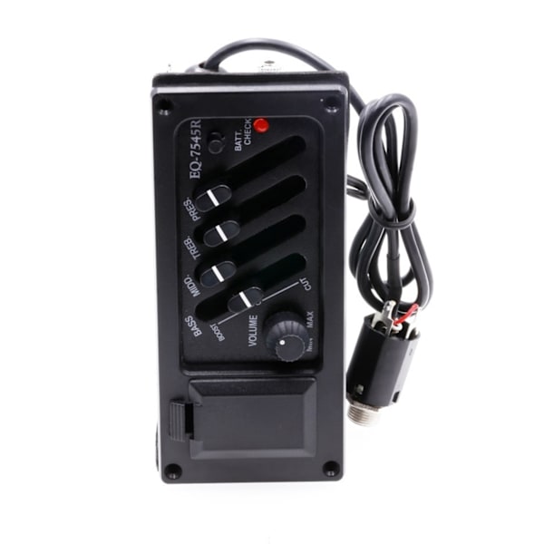 Klassisk Akustisk Elektrisk Gitarr Pickup EQ Bas Mid Diskant Pres 7545R