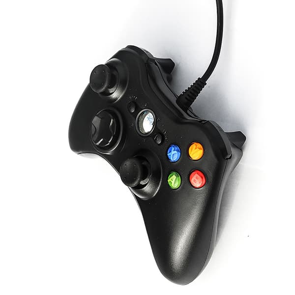 Universal Kablet Gaming Controller Gamepad Joystick til PC Laptop Android Sort