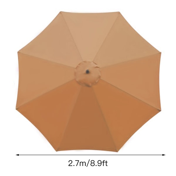 (Bare paraply klud) Udendørs paraply, udendørs regntæt parasol, gårdhave paraply, udendørs paraply, parasol, vagtboks udskiftning um