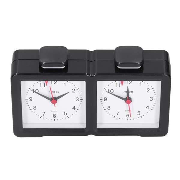 Multifunktionsschack analog klocka Count Up Count Down Timer Mute för brädspelstävling