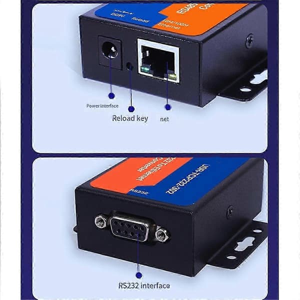 USR Ethernet Servermodul USR-TCP232-302 RS232 til Ethernet TCP IP Servermodul Ethernet-konverter