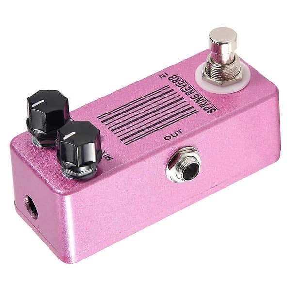 MOSKY MP-51 Spring Reverb Mini Single Guitar Effektpedal True Bypass Guitar Dele & Tilbehør