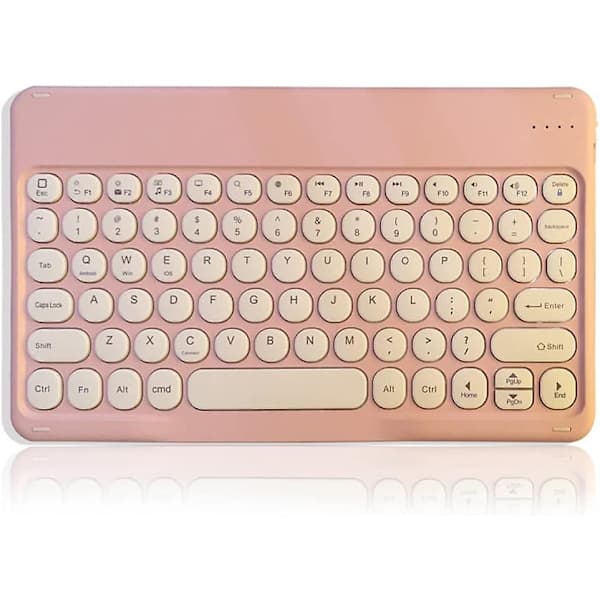 Erittäin ohut retro Bluetooth-näppäimistö