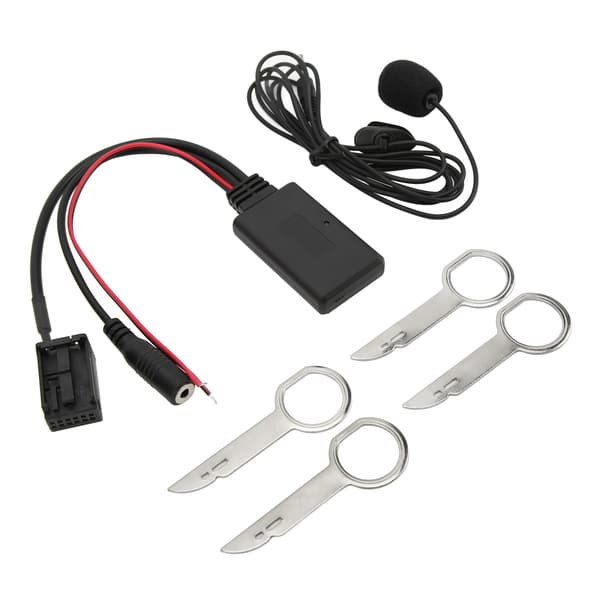 Bluetooth AUX-adapter Håndfri mikrofon for Ford Focus 2004 og nyere 6000CD Stereo