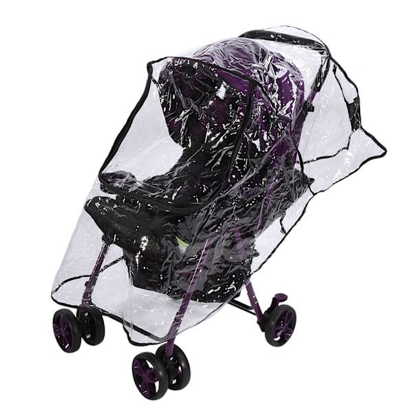 1 stk Universal Vanntett Babyvogn Regnbeskyttelse - PVC Støv & Vindskjerm Vogn Tilbehør