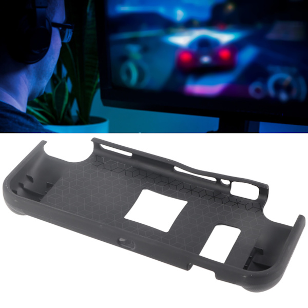 Skyddande skal för Switch - Mjukt silikon, ultratunt TPU, ergonomiskt grepp, svart