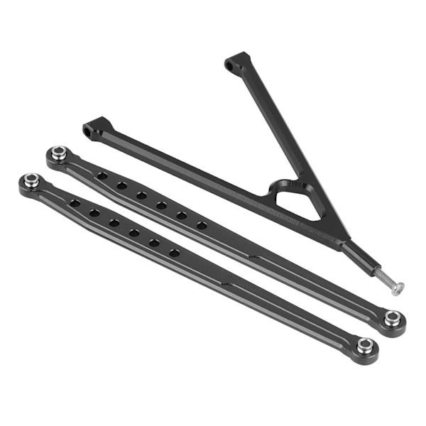 Trekantstøttebjelke Frontstøttebjelke for AXIAL SCX10 4-hjulsdrevet elektrisk RC-bil (Svart)