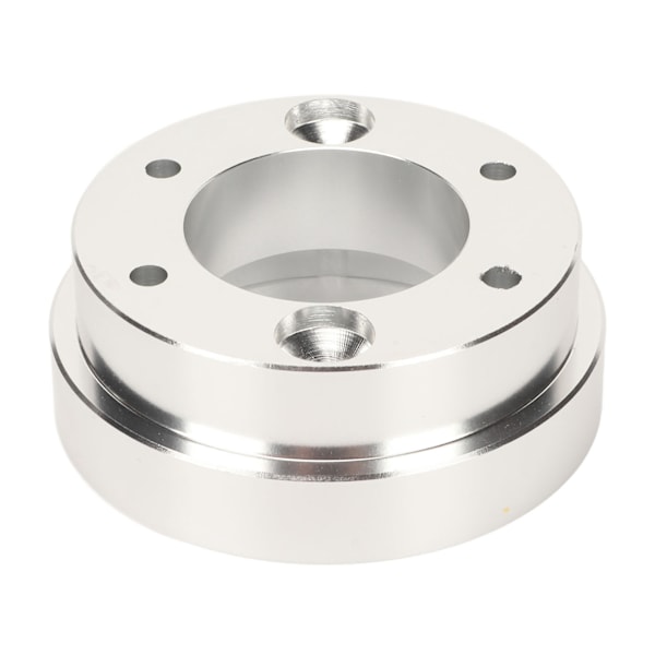 70mm Styrningshjul Adapterplatta Legering Nav Adapterplatta för Logitech för Momo för Sparco 13 14 tum PCD Styrningshjul Silver