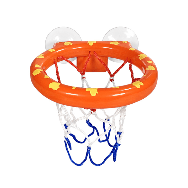 Baby Basketball Hoop, Kids Basketball Hoop Mini Basketball Hoop Sæt med 3 stykker Bolde, Badelegetøj, Mini Basketball Hoop med Sugekop (Almindelig)