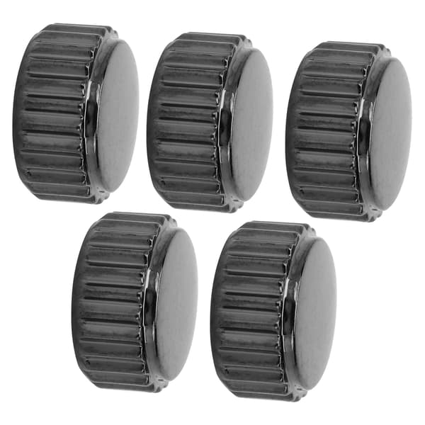 5 stk. Sort Stål Urkrone Reparationsdele 6mm