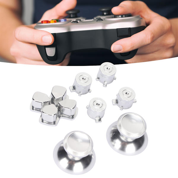 Kontrollknappar Joystick-knapp Metall Stabil ABXY-knappar för Playstation5-kontroll
