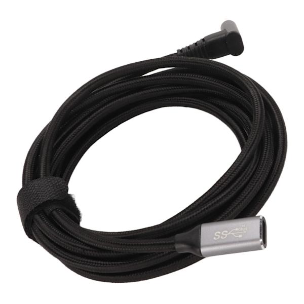USB C 3.1 Han till Hona Kabel PD100W Snabbladdning 10Gbps 4K vid 60Hz USB C Laddningskabel för Steam Deck Spelkonsoler 300cm/118.1in