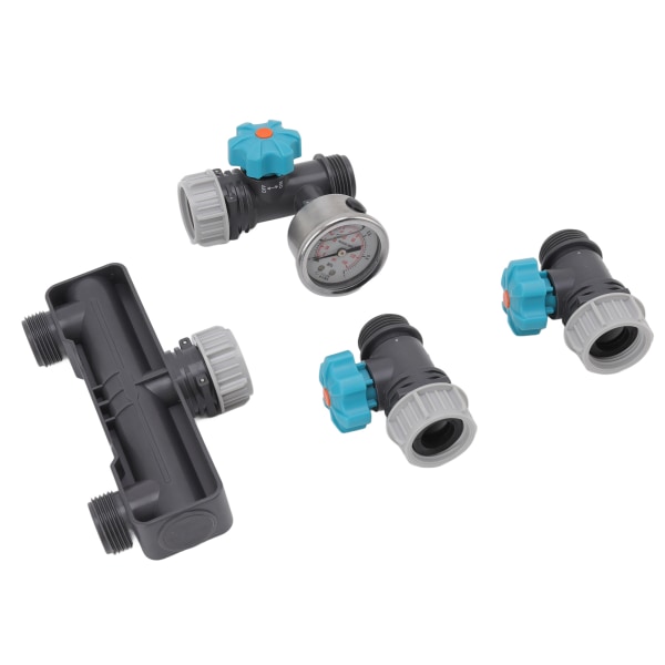 Way Water Pressure Regulator Vandsplitter kunstvandingsventil til Garden Patio Farm