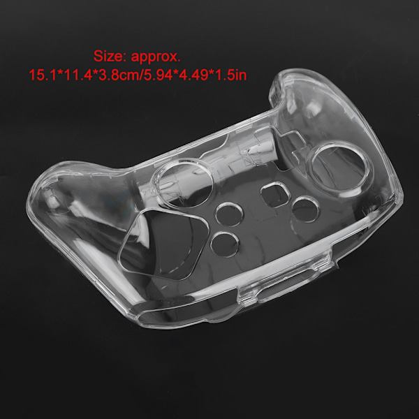 Transparent Antiskid Shell Protection Crystal Case Gamepad Cover For Switch Pro