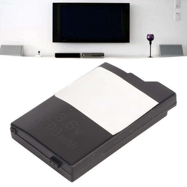 1200mAh 3.6V Batteripaket Polymer Litiumjon Uppladdningsbart Batteripaket Ersättning för PSP2000 3000 S110 Konsol