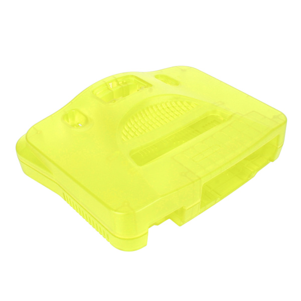 Etui for spillkonsoll - Retro ABS Robust Profesjonelt erstatningsskall for N64 Transparent Grønn