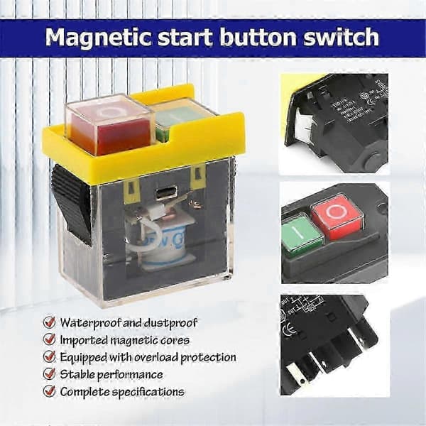 Kjd6 5E4 250V 6A Universal Safety Switch: Electromagnetic Waterproof Edition 0617