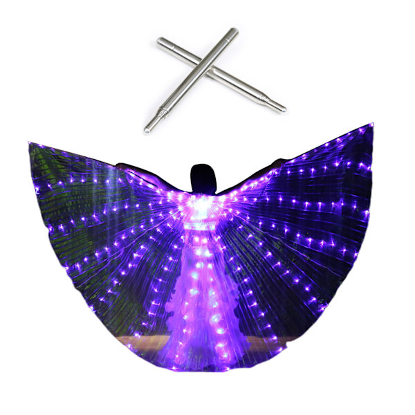 Led Light Emitting Wings Dance Wings Dansing Light Emitting Rekvisitter Performance Performance Magedans Wings