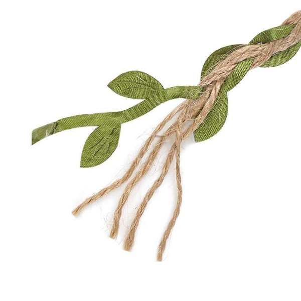 DIY-pyssel: Imitera snöre, vaxad lina, rotting och dekorativt rep med jute-rep