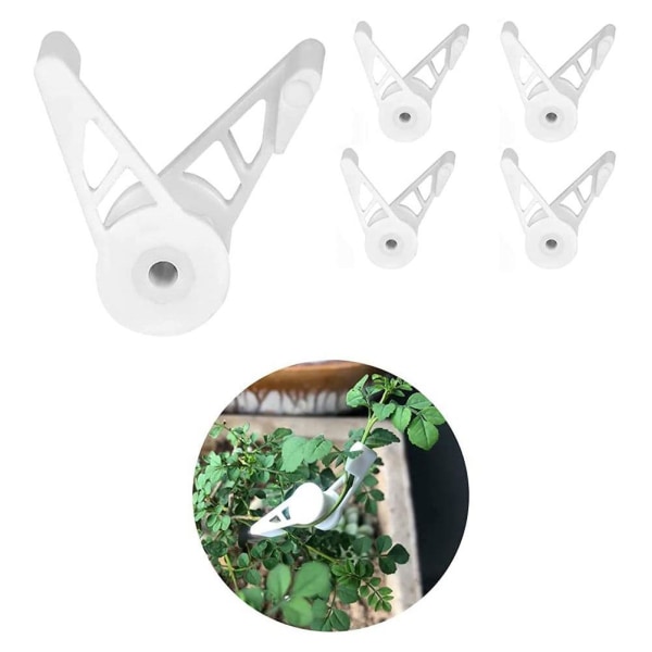 60 STK Plant Bender 360 graders Justerbar Plant Grein Benders Plant Trainer Clips for frukttrær og blomster Hageutstyr