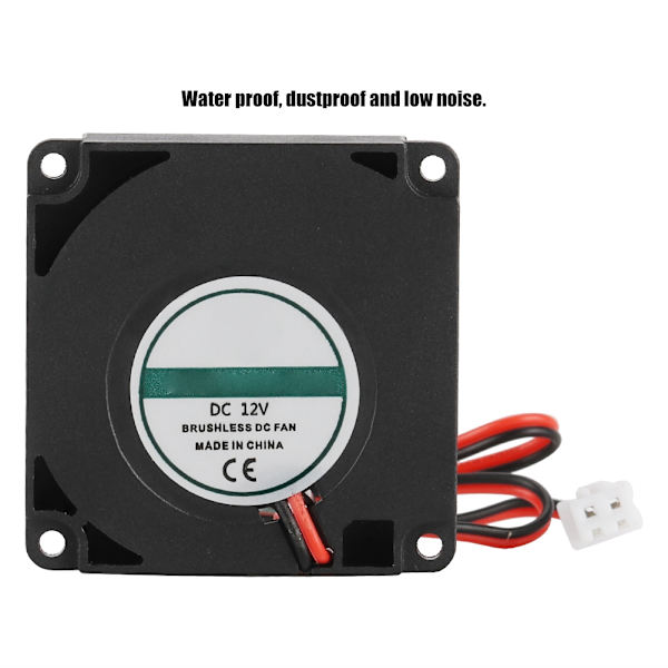 12V 4010mm DC Blæser 2 Pin til 3D Printer Tilbehørssæt 40mm