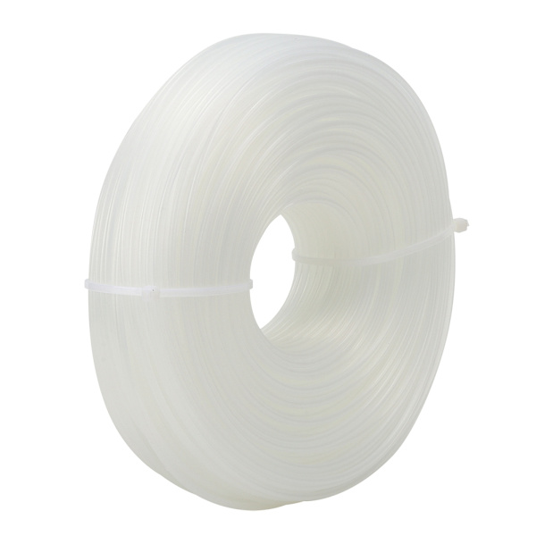 2,65 mm x 70 m Rund Hvid Nylon Trimmer Line Græs Klipper Tilbehør