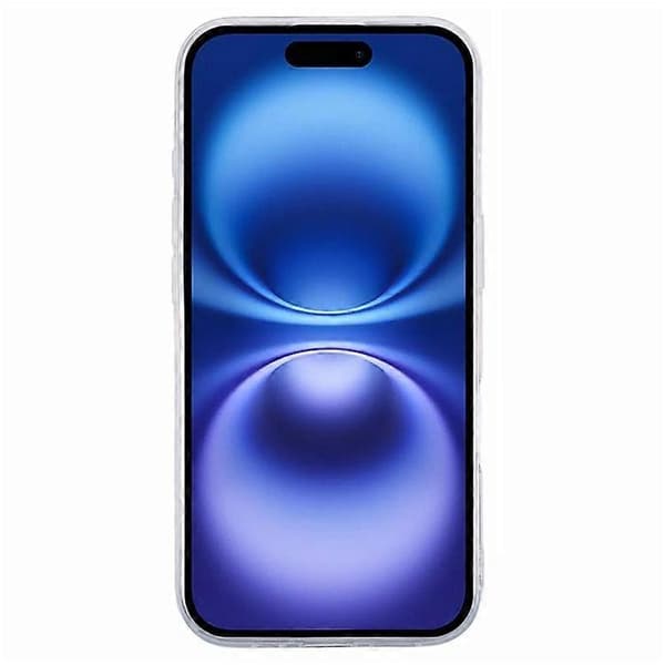 Compatible with iPhone 16 Plus Case Liquid Quicksand Pattern Soft TPU Back Cover Blue