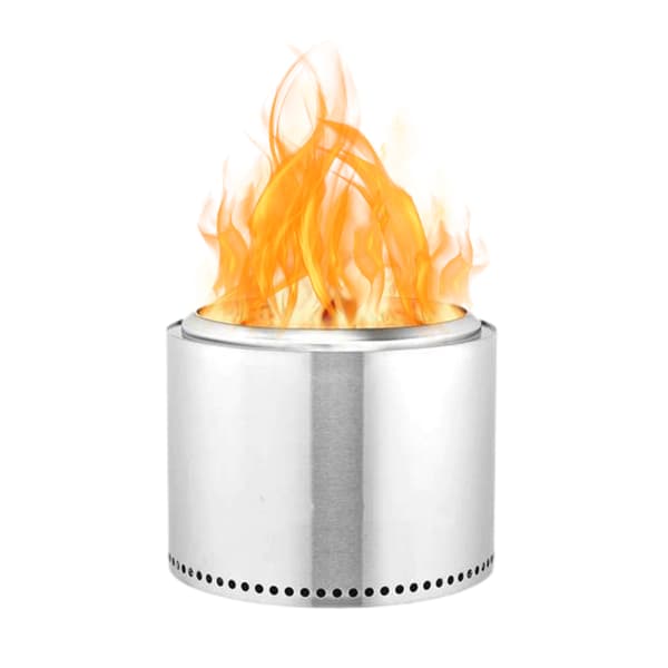 Fire Pit Bärbar Utomhus Vedeldad Uteplats Bakgård Firepit för vintern