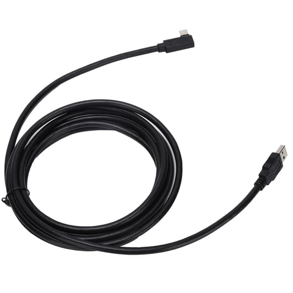 USB 3.1 Typ C till Typ A Vänster Höger Vinkel Laddningskabel för Oculus Link VR