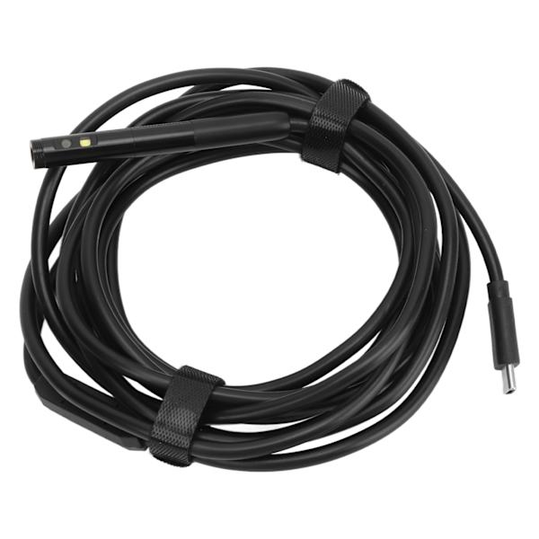 Langaton endoskooppi 6+1 LED-valolla, 8 mm, WiFi, 2MP, IP67 vedenkestävä, teollisuuskäyttöön, Android- ja iOS-puhelimille