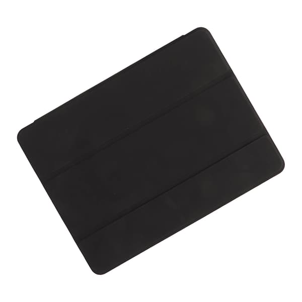 Slim Soft Plastic TPU Hard Back Shell Stand Cover för iPad 10.2 7:e 8:e 9:e generationen 2020 2021 Svart