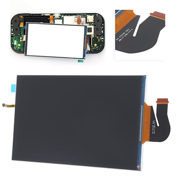 Ersättningsglas LCD-skärm Reparationsdelar Passar för Switch Lite Spelkonsol