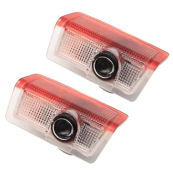 2 stk. bil LED-logo lampe