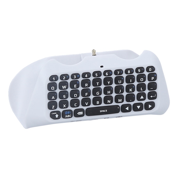 Spilcontroller eksternt tastatur Mini trådløst tastatur med højttaler til Playstation 5 Controller-W