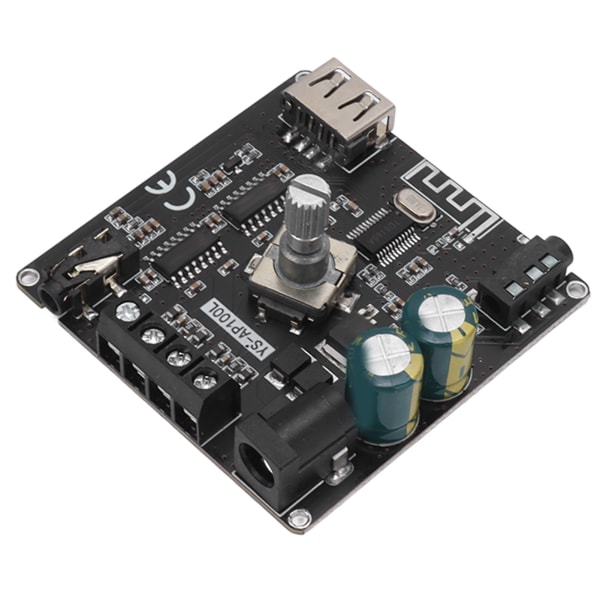Stereo Bluetooth Digital Forsterkermodul Dobbeltkanaler APP-kontroll Lydforsterkerkort for Hjemmet