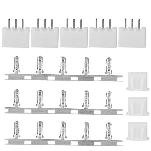 5 par sæt 2S 3S 4S 2-4-polet JST-XH han- og hunbalanceringslader-stik (2S)