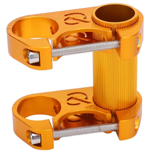 Vikbart cykelstyre 25,4 MM stam Aluminiumlegering Hollow SP8 Modifierad Dubbel StemGold